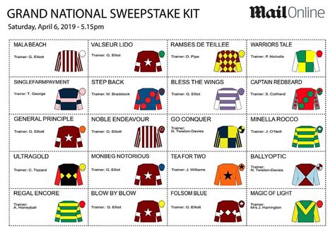 2024 Grand National Runners .